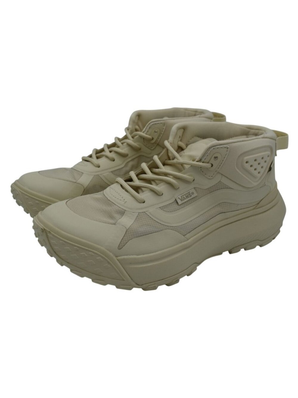 Vans Womens Size 8 MTE Crosspath Mid Cream Water Repellent Sneakers Boots Shoes